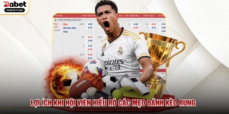 Lợi ích khi hội viên hiểu rõ các mẹo đánh kèo rung