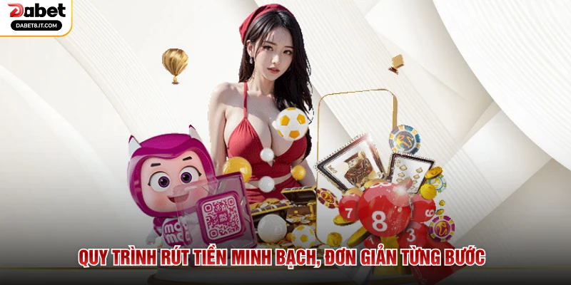 Quy trình rút tiền minh bạch, đơn giản từng bước